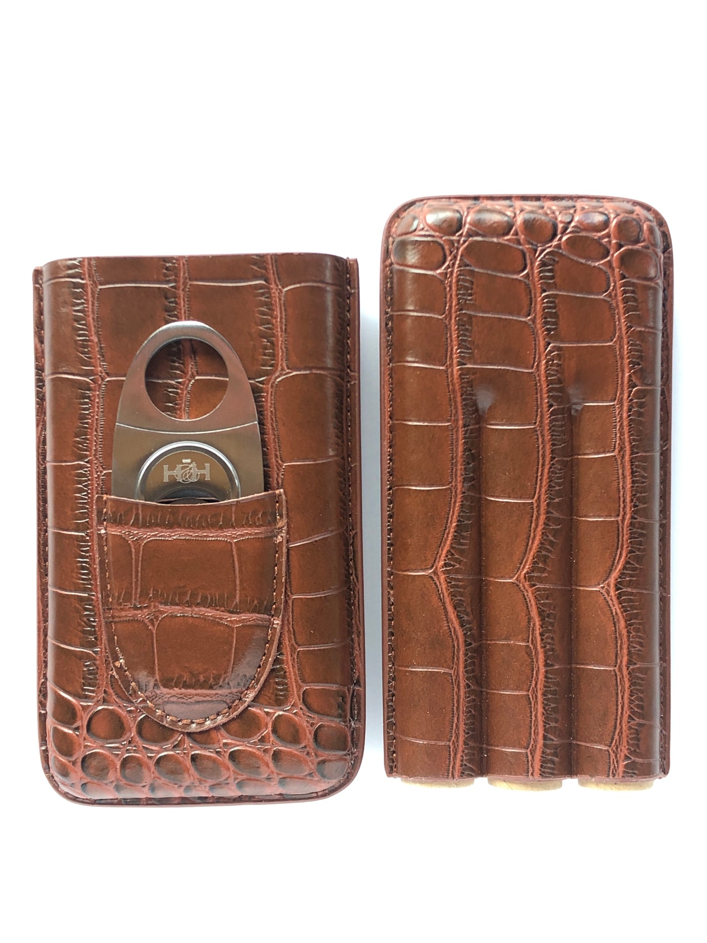 Roma Leather Case - Pocket Cigar Holder