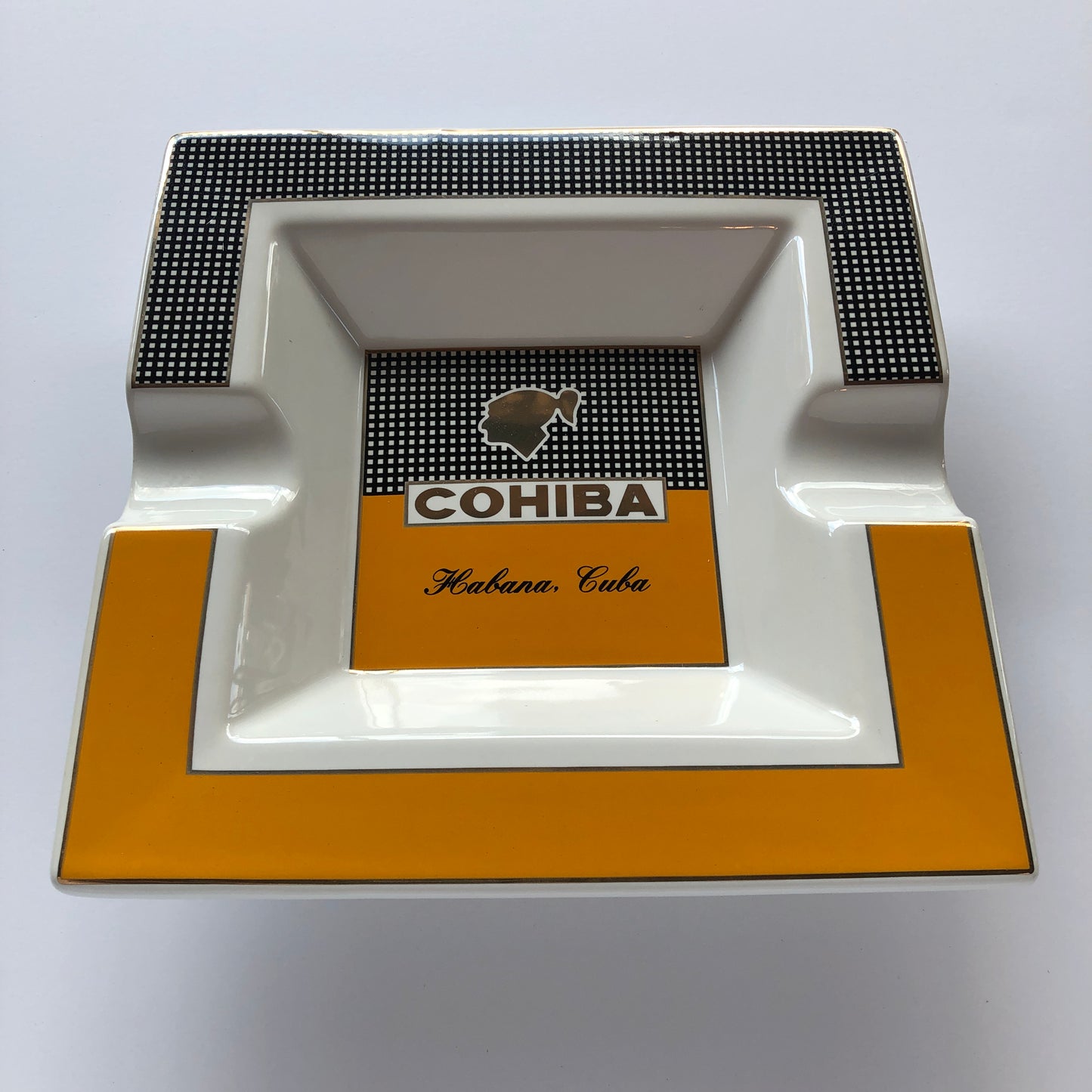 Cohiba Cigar Ashtray - Square