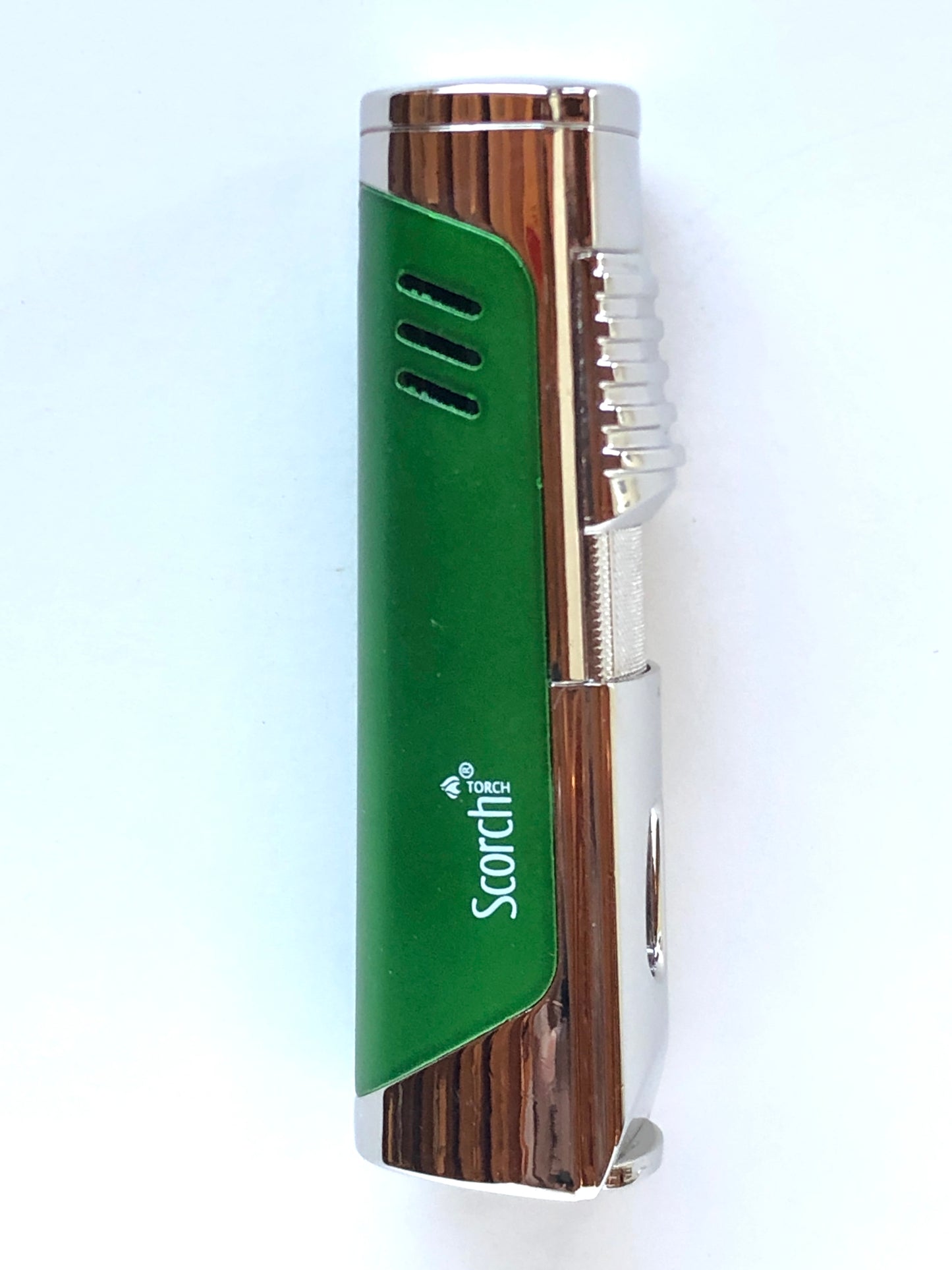 Scorch butane cigar lighter green