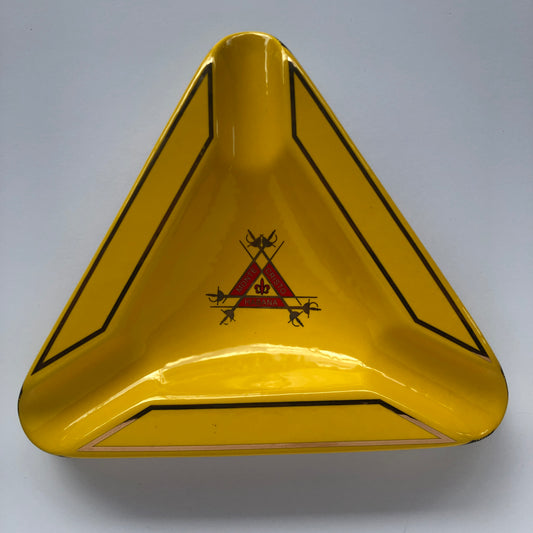 Montecristo Cigar Ashtray - Yellow