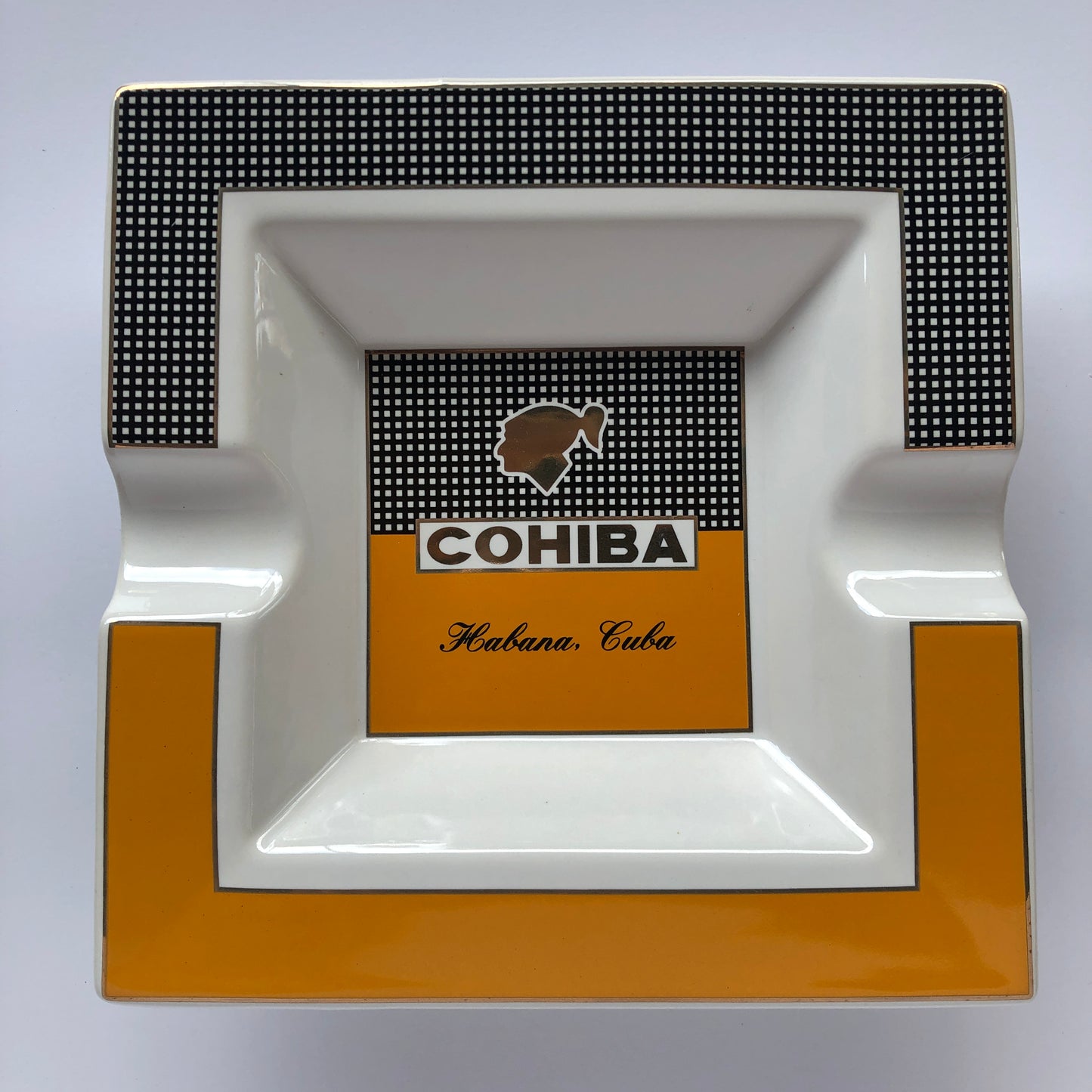 Cohiba Cigar Ashtray - Square